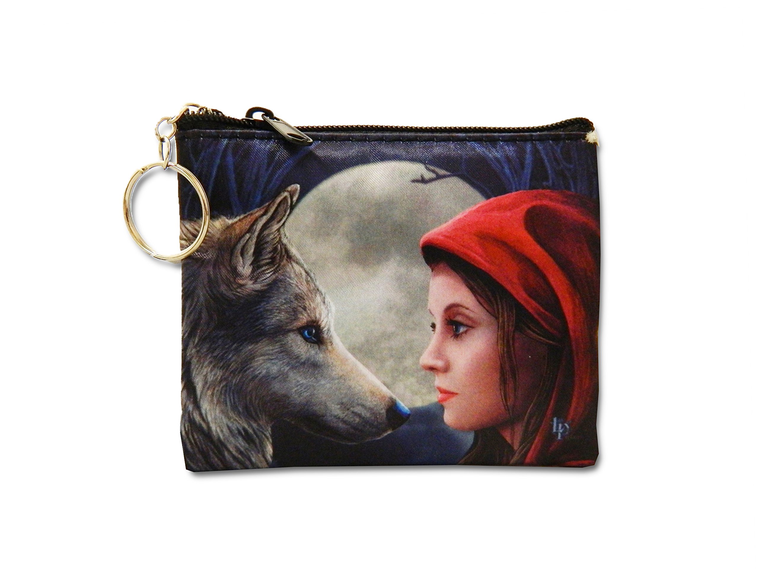 Lisa Parker Coin Purses - Midsouth Products, Multi, One Size, Wolf